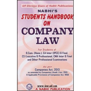 Nabhi's Students Handbook on Company Law